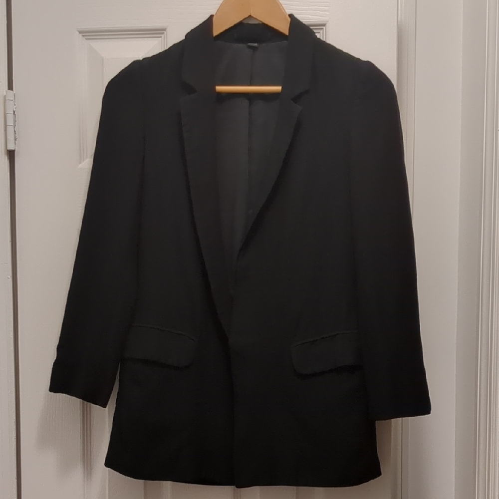 AllSaints Black Aleida Blazer